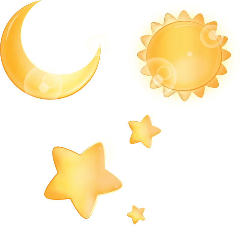Moon The sun Night sky Stickdatei – Weihnachten