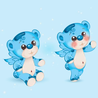 Teddy bears Teddy bear Toy Stickdatei