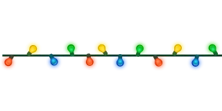 Vector Garland Light bulbs Stickdatei