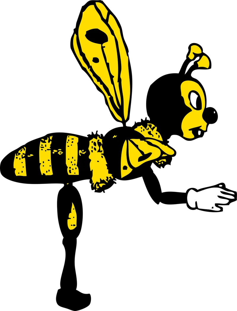 Bee Insect Honey Stickdatei – Tiere