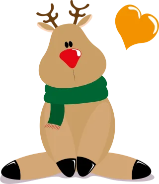 Rudolph Rodolfo Reno Stickdatei