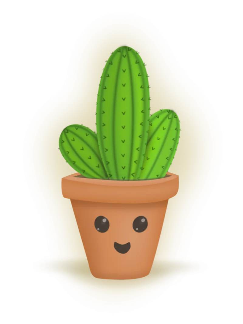 Cactus Dessert Nature Stickdatei – Natur
