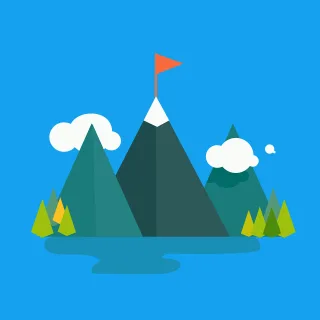 Mountain Travel Landscape Stickdatei