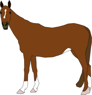 Horse Animal Equine Stickdatei