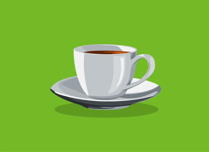 Tea Morning Drink Stickdatei – Essen & Trinken