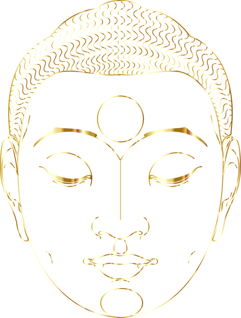 Buddha Buddhism Line art Stickdatei – Sport