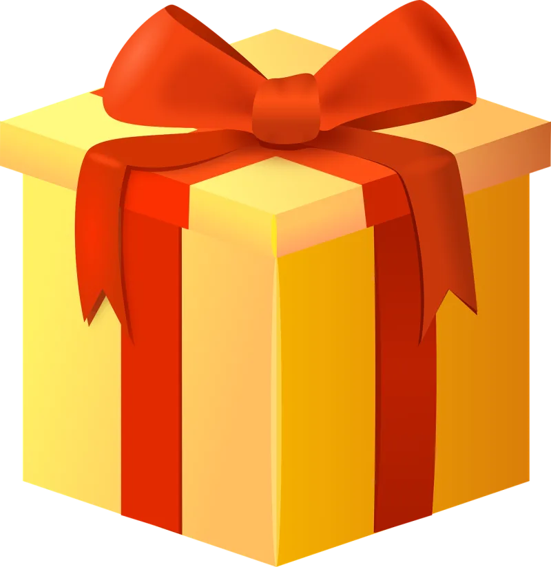 Vector Gift Box Stickdatei – Weihnachten