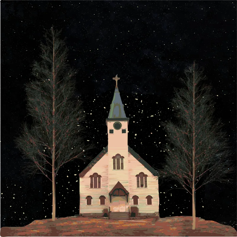 Church Jesus Christmas Stickdatei – Weihnachten