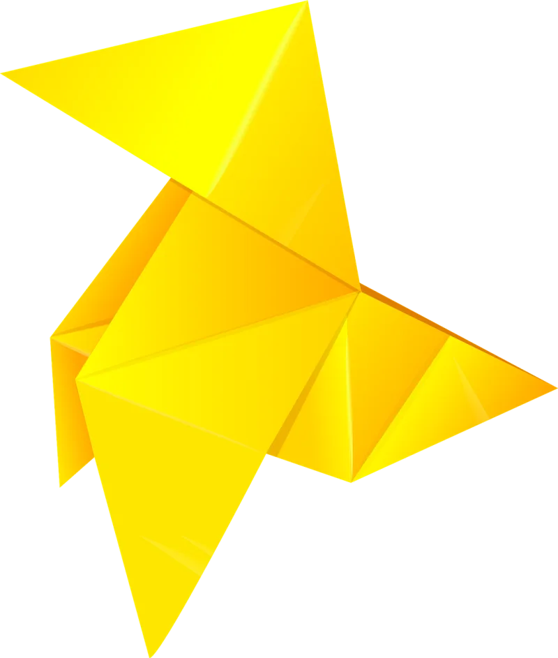 Vector Nature Origami Stickdatei – Tiere