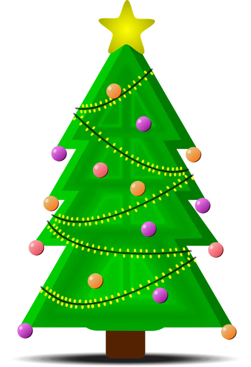 Christmas Tree Star Stickdatei – Weihnachten