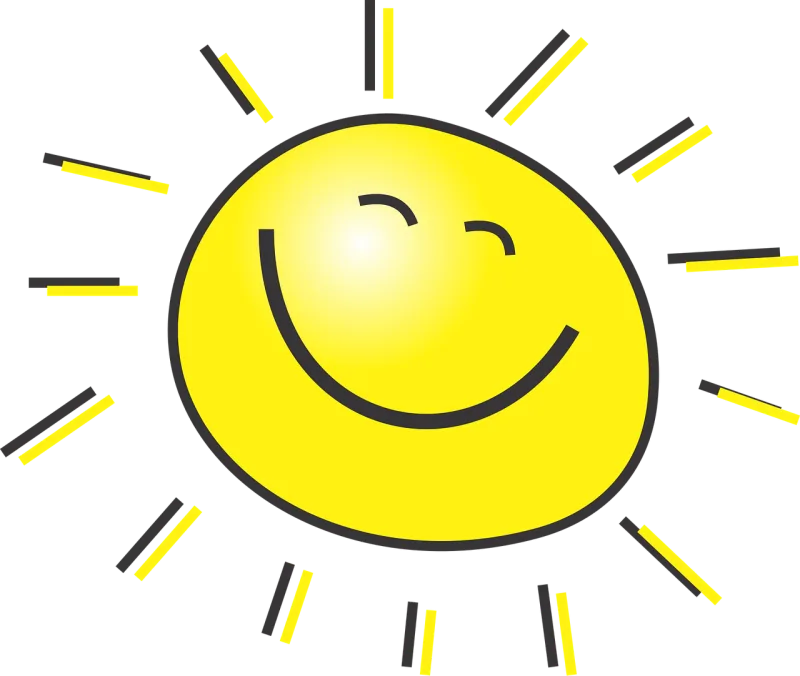 Sun Happy Sunshine Stickdatei – Natur