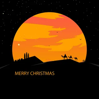 Merrychristmas Christmas Nature Stickdatei