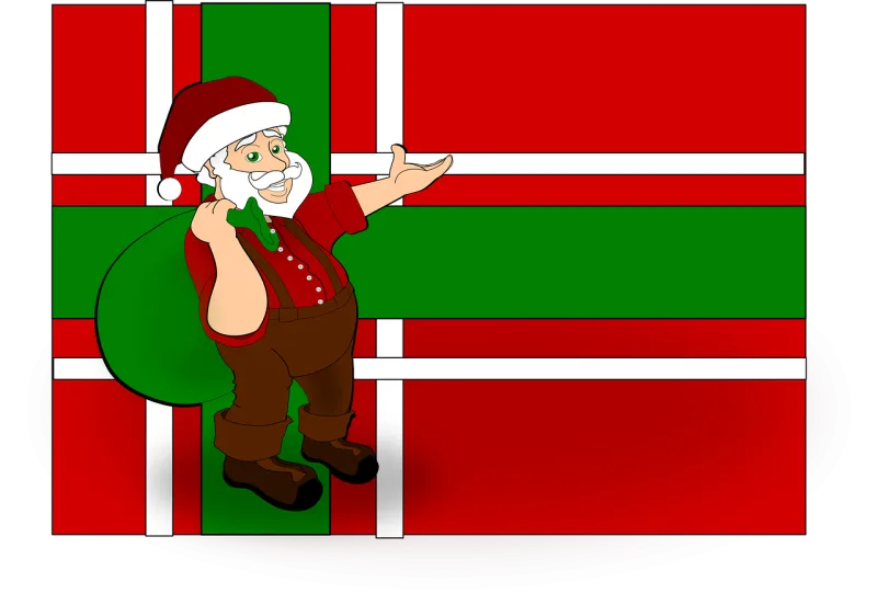 Santa claus Christmas Party Stickdatei – Weihnachten