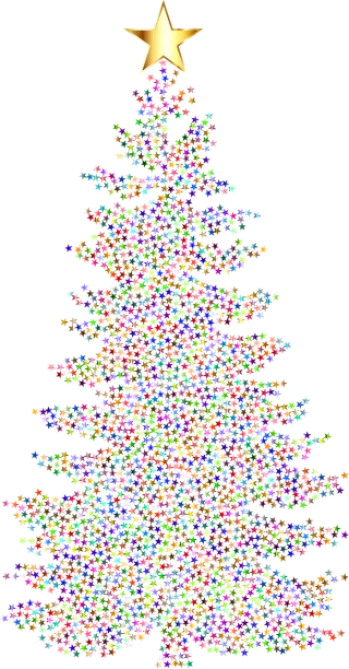 Christmas tree Tree Stars Stickdatei
