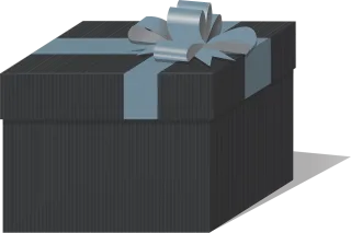 Box set Gift Box Stickdatei