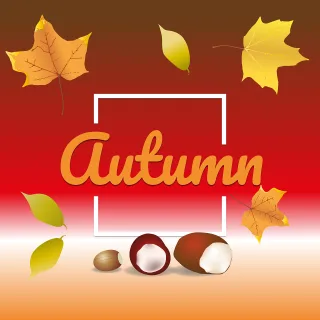 Fall Season Leaf Stickdatei