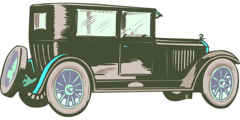 Car Closed Usa Stickdatei – Fahrzeuge