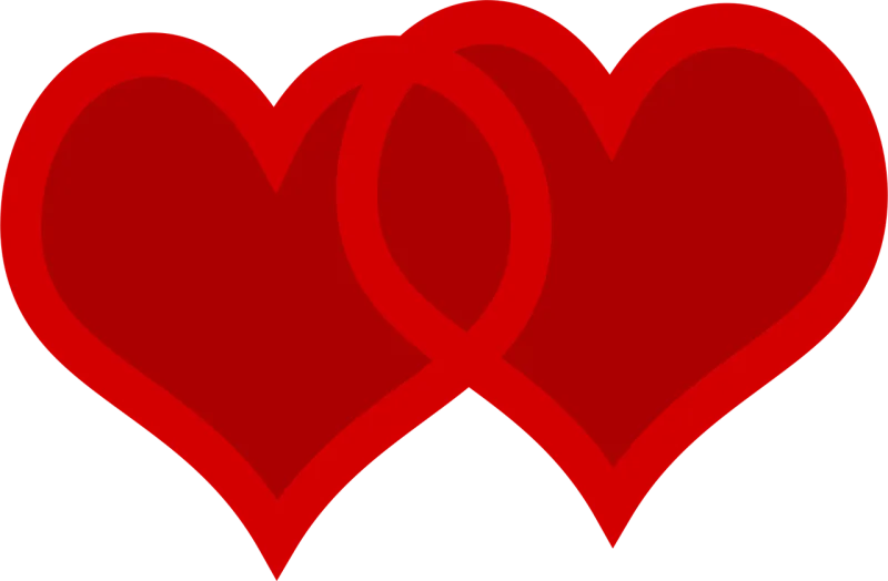 Hearts Valentine Valentine's day Stickdatei – Herzen & Liebe