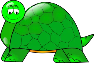 Turtle Reptile Wildlife Stickdatei – Tiere