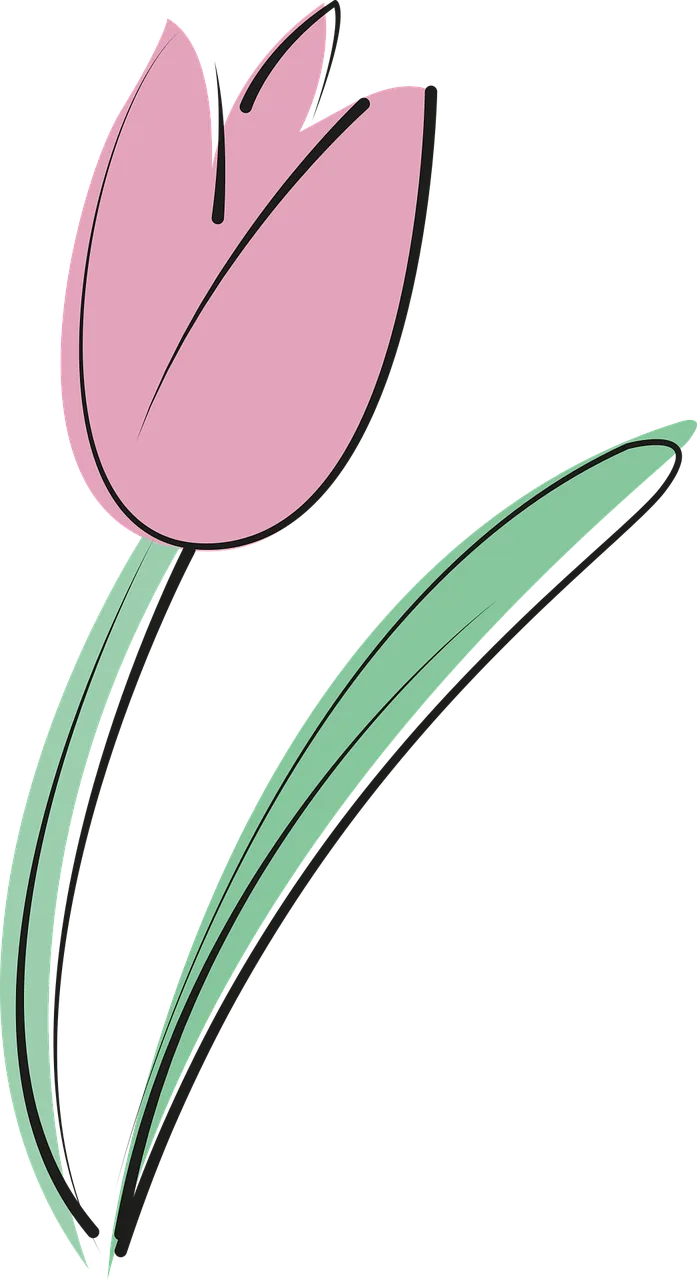 Tulip Summer Bloom Stickdatei – Blumen