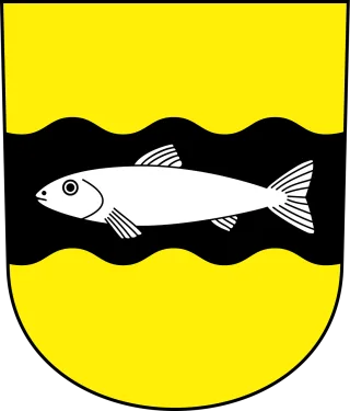 Shield Fish Shape Stickdatei – Tiere