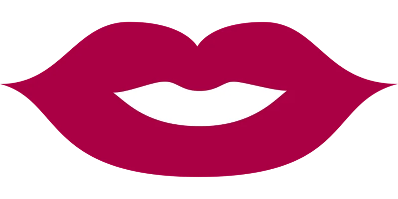 Lips Kiss Woman Stickdatei – Herzen & Liebe