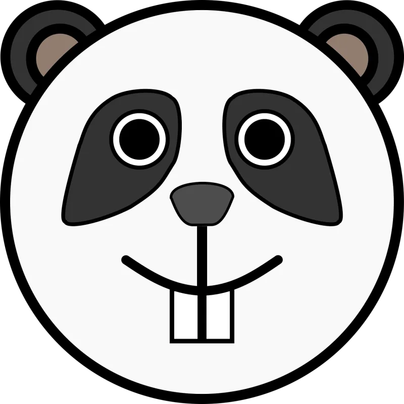 Head Circle Nature Stickdatei – Tiere