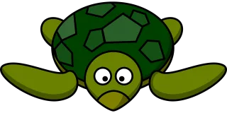 Turtle Green Tortoise Stickdatei