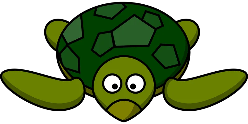 Turtle Green Tortoise Stickdatei – Tiere