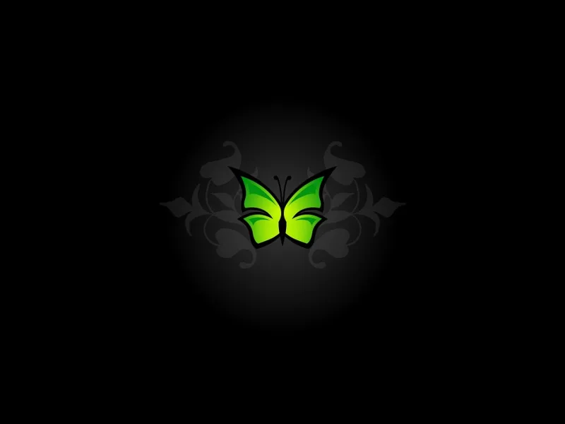 Butterfly Insect Design Stickdatei – Tiere