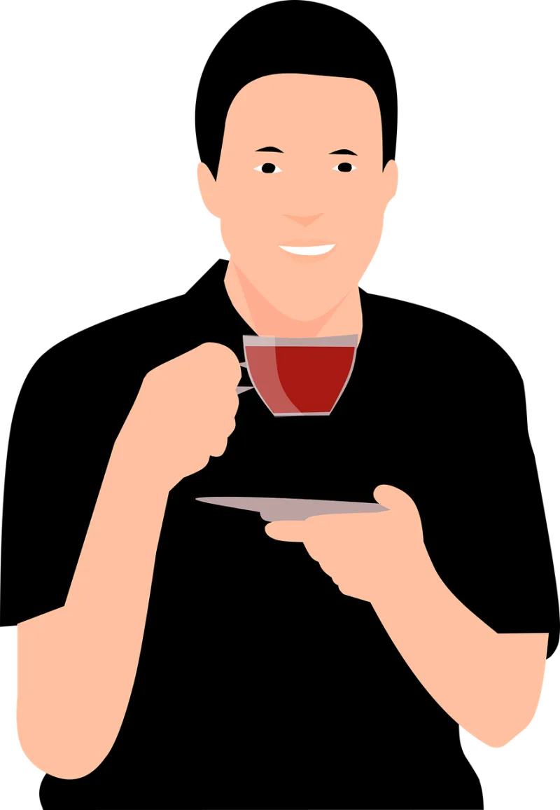 Coffee People Break Stickdatei – Essen & Trinken