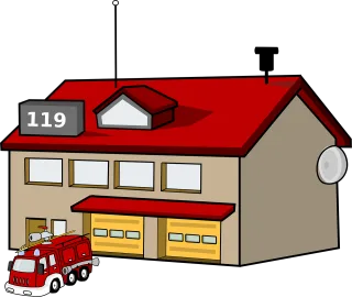 Station Firefighter 119 Stickdatei