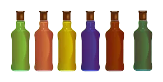 Bottles Glass Bottle Stickdatei