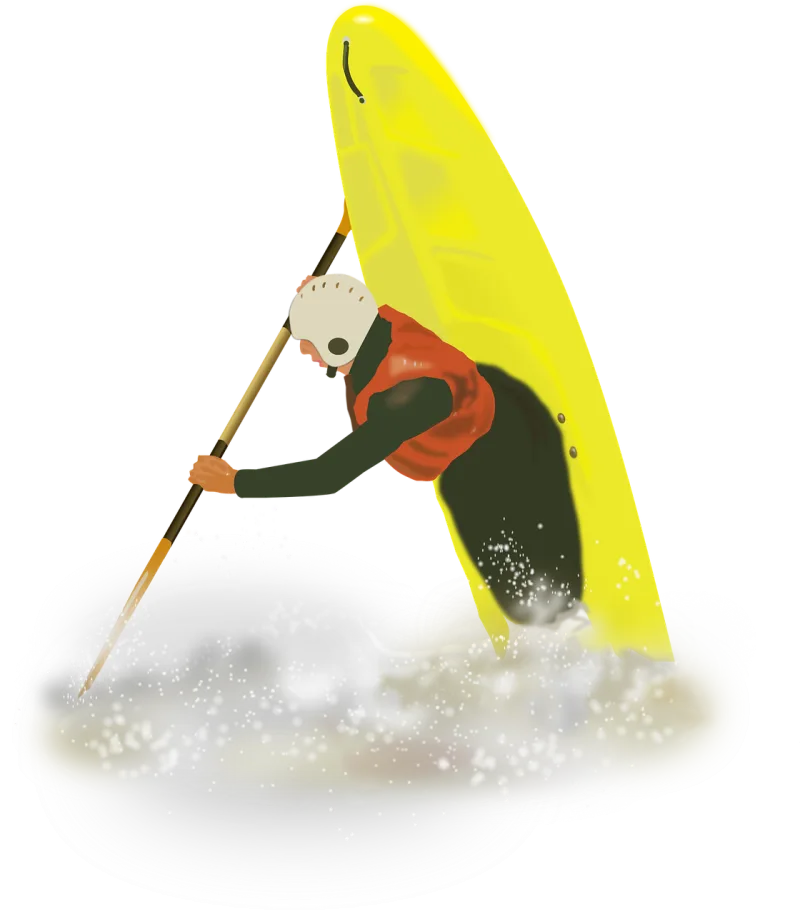 Kayak Wild water Canoe acrobatics Stickdatei – Weihnachten