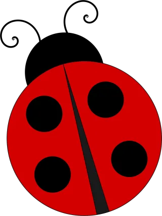 Ladybug Ladybird Nature Stickdatei