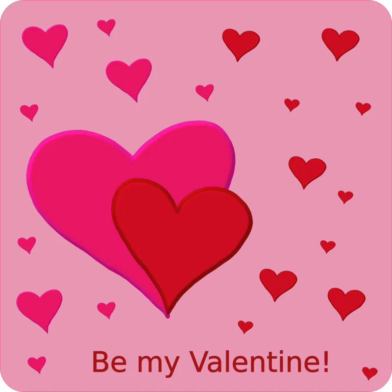 Red Hearts Valentines Stickdatei – Herzen & Liebe