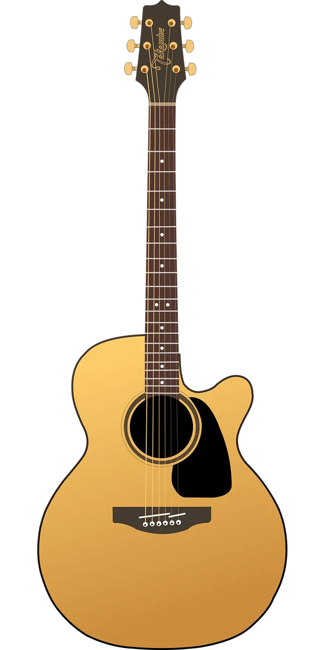 Guitar Music Instrument Stickdatei – Musik