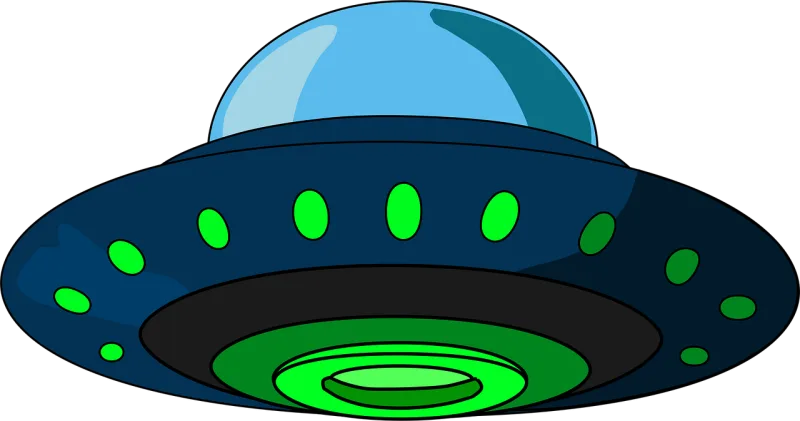 Ufo Alien ship Spaceship Stickdatei – Fahrzeuge