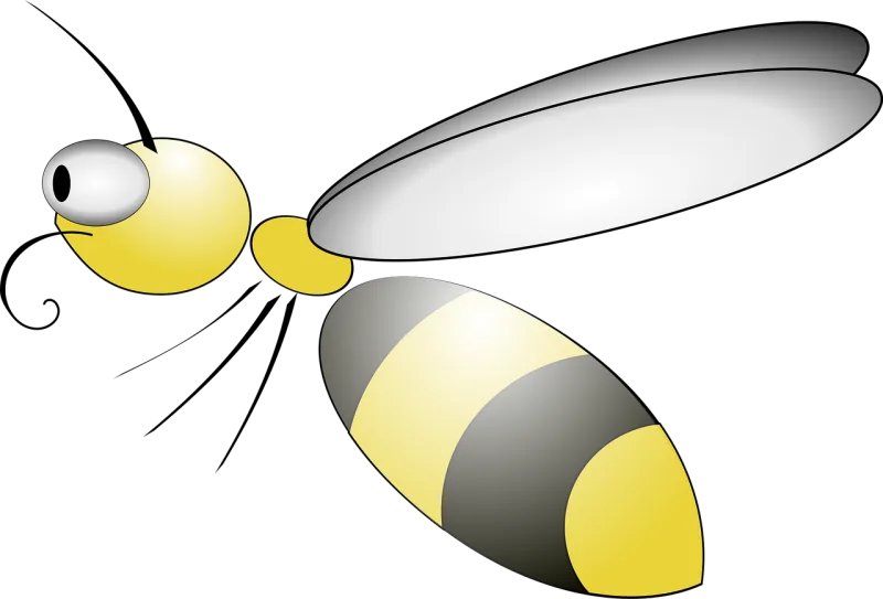 View Bee Stripes Stickdatei – Tiere