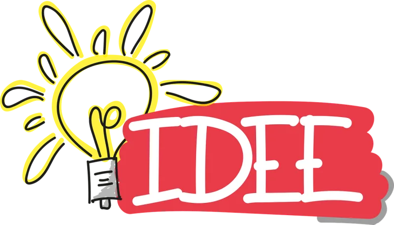 Idea Lightbulb Sketch note Stickdatei – Musik