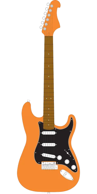 Guitar Music Instrument Stickdatei