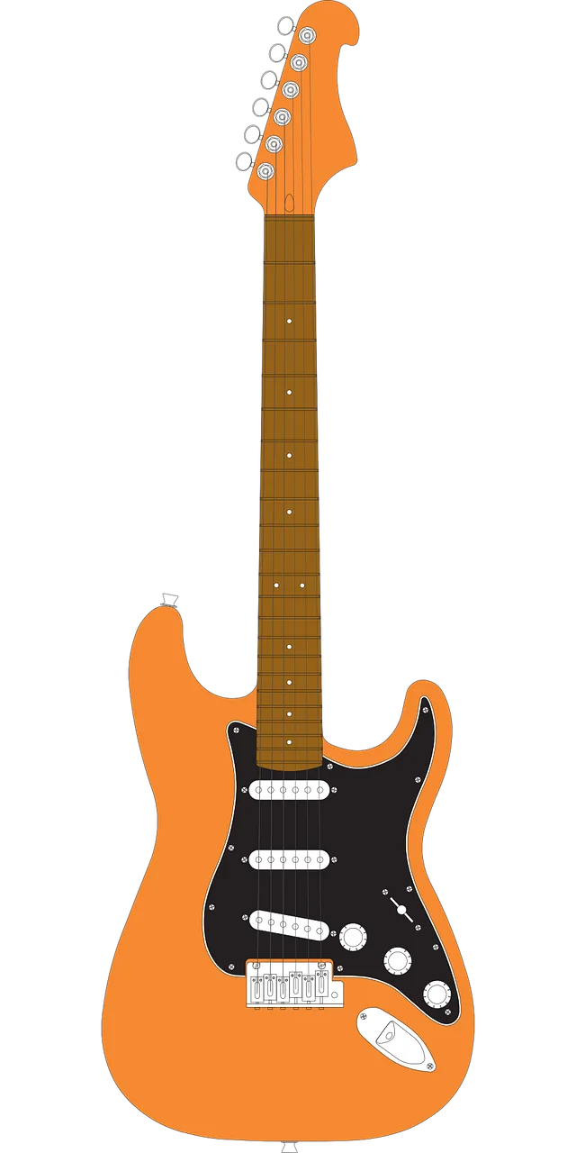 Guitar Music Instrument Stickdatei – Musik