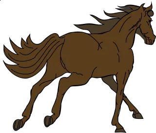Horse Animal Mammal Stickdatei
