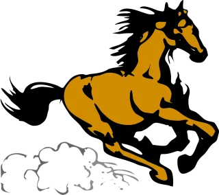 Horse Animal Mammal Stickdatei