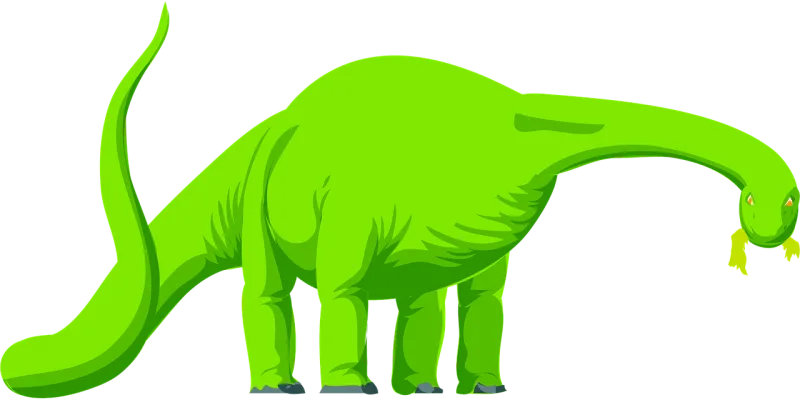 Brontosaurus Dinosaur Animal Stickdatei – Kinder
