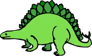 Dinosaur Stegosaurus Ancient Stickdatei