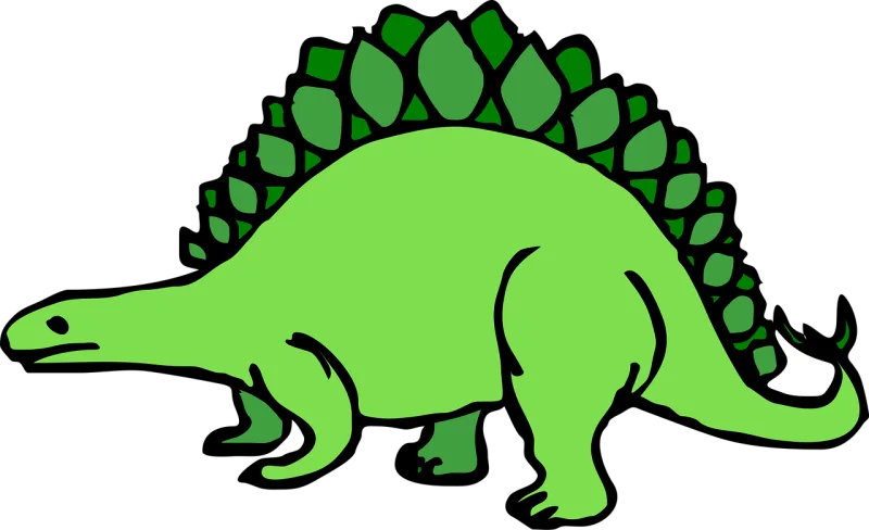 Dinosaur Stegosaurus Ancient Stickdatei – Kinder
