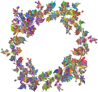 Flowers Wreath Bouquet Stickdatei