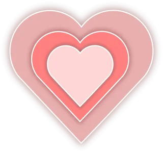 Heart Love Pink Stickdatei