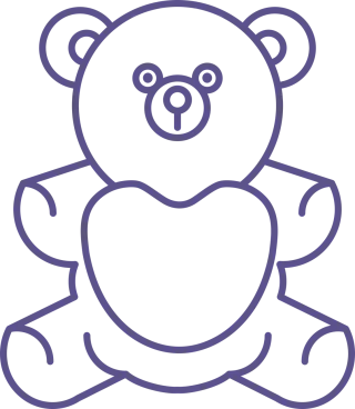 Teddy bear Animal Cute Stickdatei